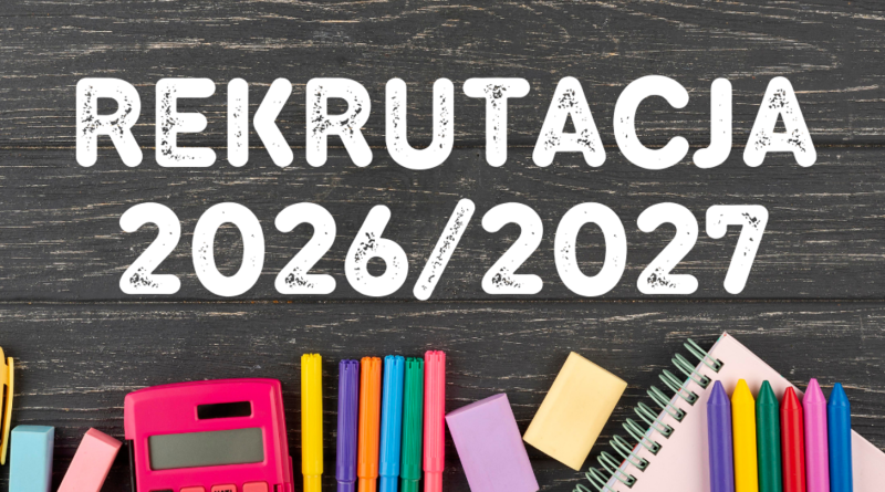 Rekrutacja do szkół ponadpodstawowych